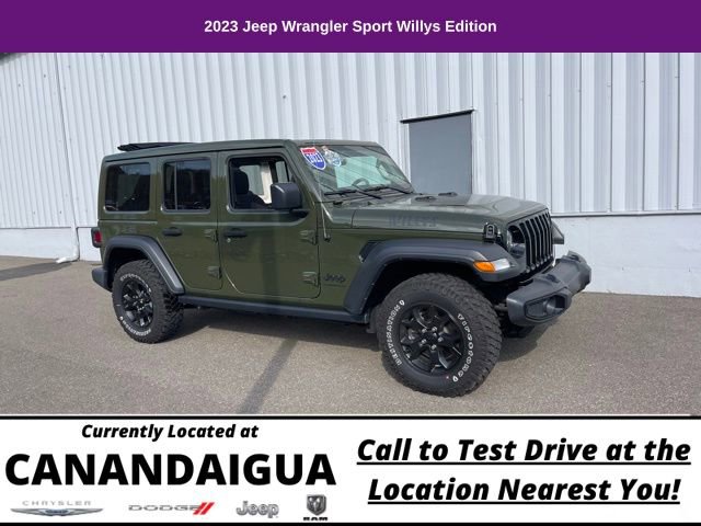 Used 2023 Jeep Wrangler Unlimited Sport