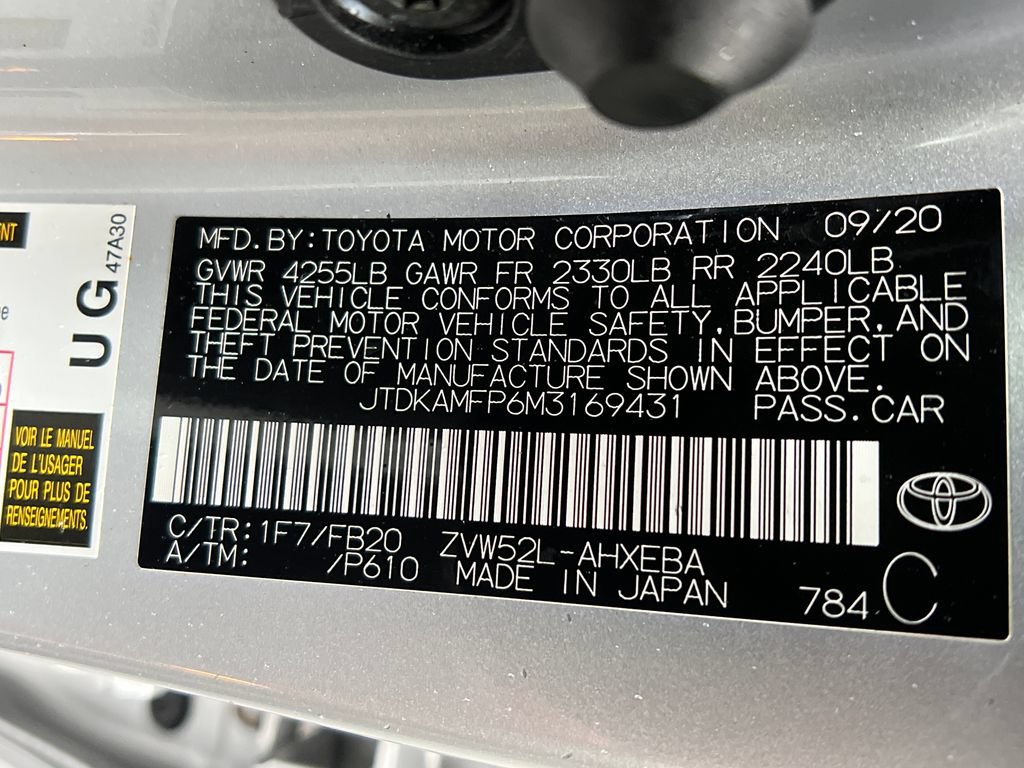 Certified 2021 Toyota Prius Prime LE FWD image 24