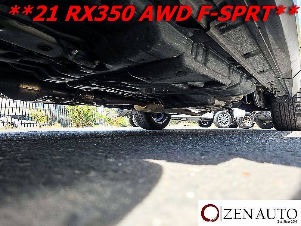 Used 2021 Lexus RX 350 F Sport w/ Cold Area Package (CT) AWD/4WD image 30