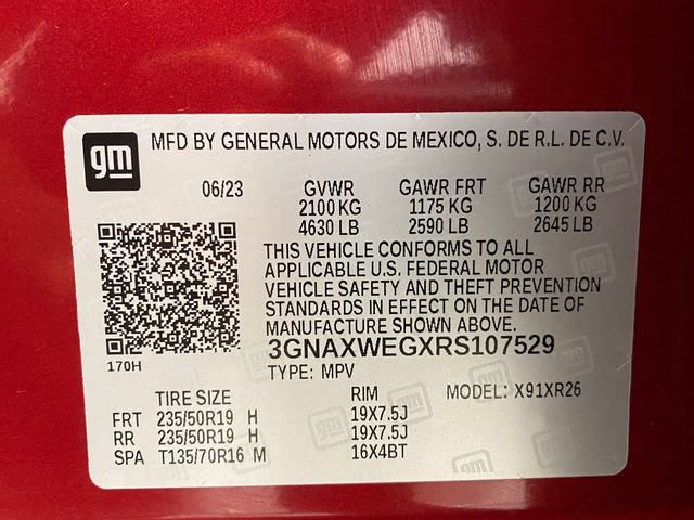 Certified 2024 Chevrolet Equinox RS w/ RS Leather Package AWD/4WD image 32