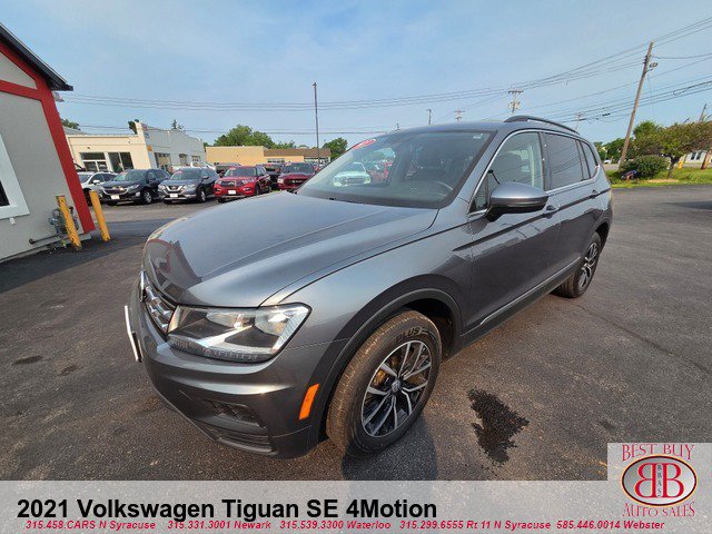 Used 2021 Volkswagen Tiguan SE AWD/4WD image 3