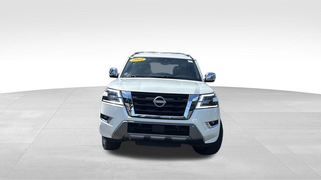 Used 2023 Nissan Armada Platinum w/ Captain's Chairs Package AWD/4WD video 2