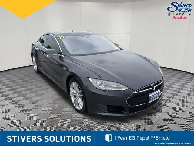 Used 2015 Tesla Model S 85D AWD/4WD image 3