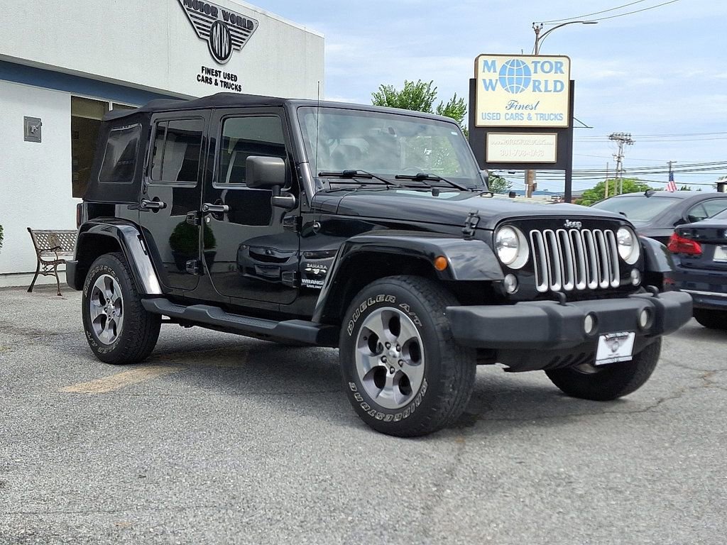 Used 2016 Jeep Wrangler Unlimited Sahara w/ Trailer Tow Group image 3
