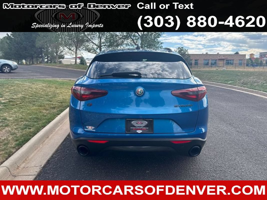 Used 2019 Alfa Romeo Stelvio Ti Sport w/ Quick Order Package 22S Sport AWD/4WD image 5