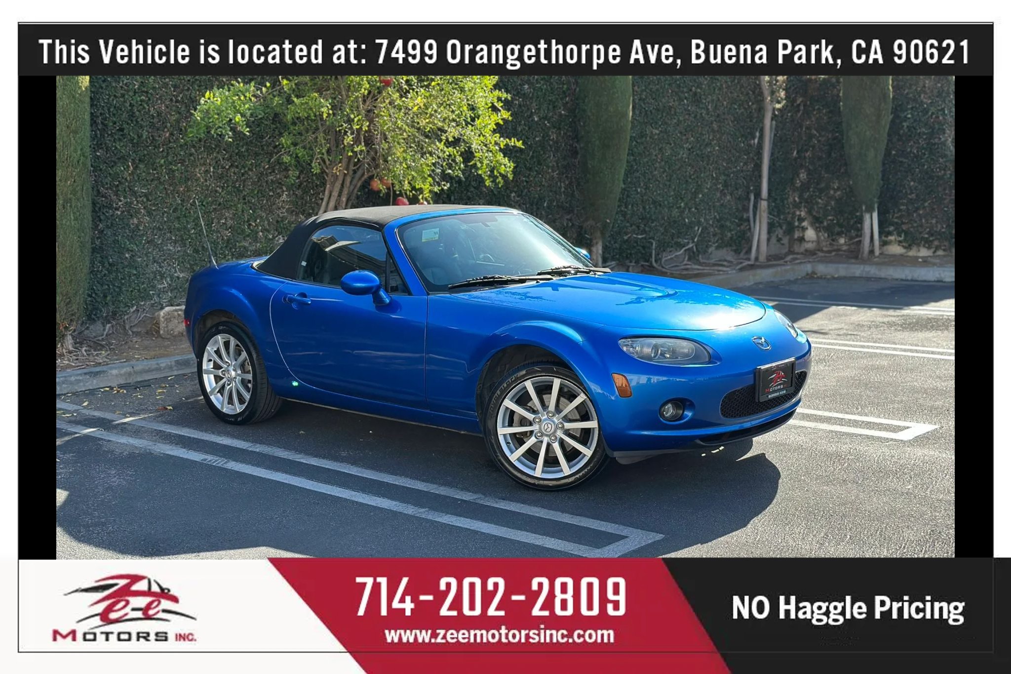 Used 2006 MAZDA MX-5 Miata Grand Touring w/ Premium Pkg RWD image 4
