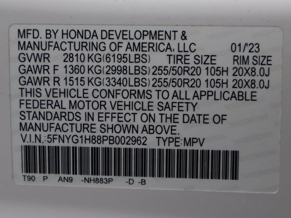 Used 2023 Honda Pilot Elite image 53