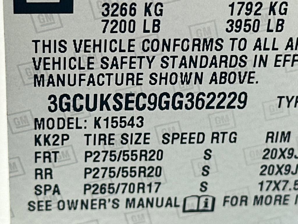 Used 2016 Chevrolet Silverado 1500 LTZ w/ Sport Package AWD/4WD image 31