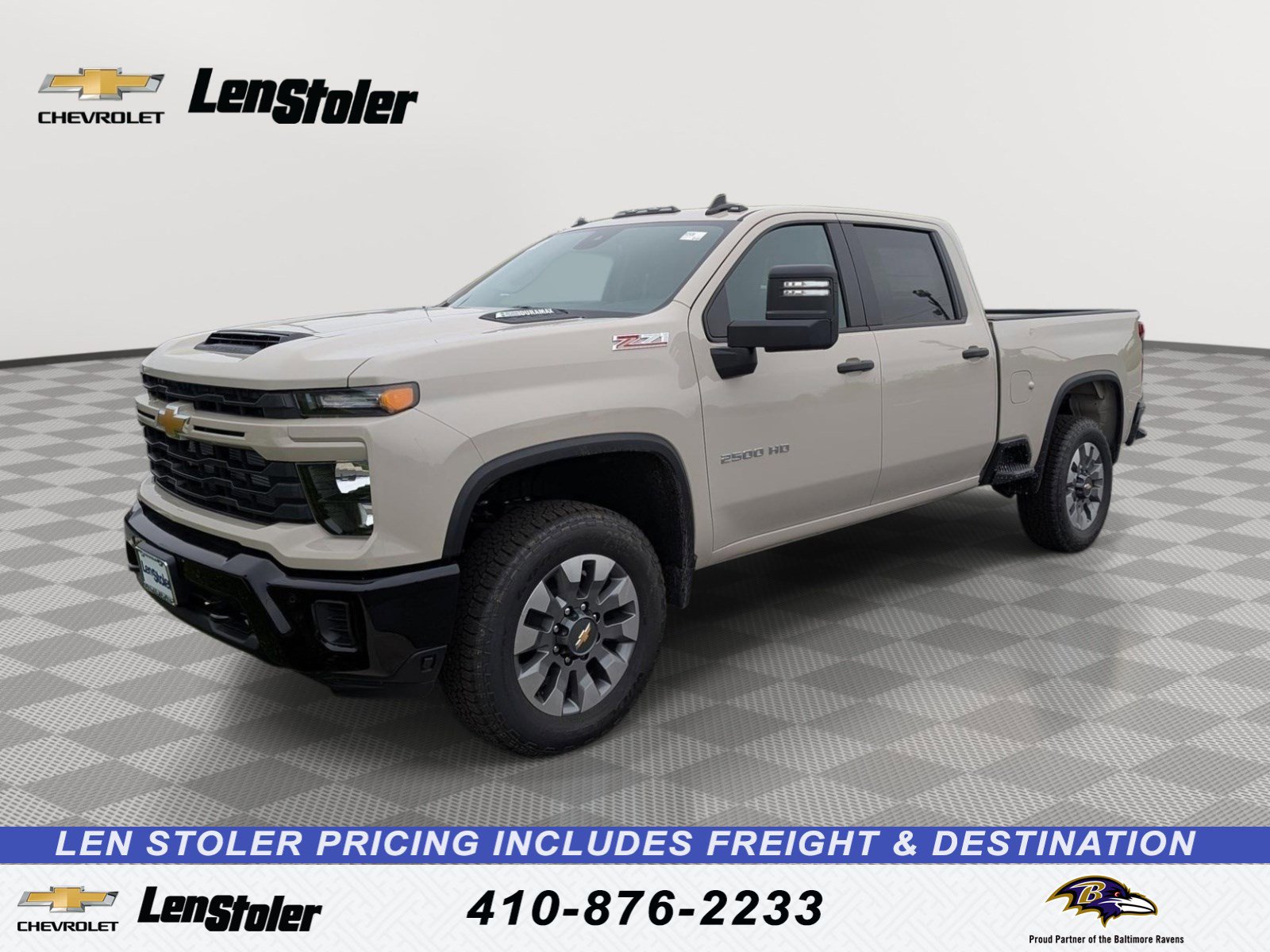 New 2026 Chevrolet Silverado 2500 Custom w/ Custom Value Package AWD/4WD image 1