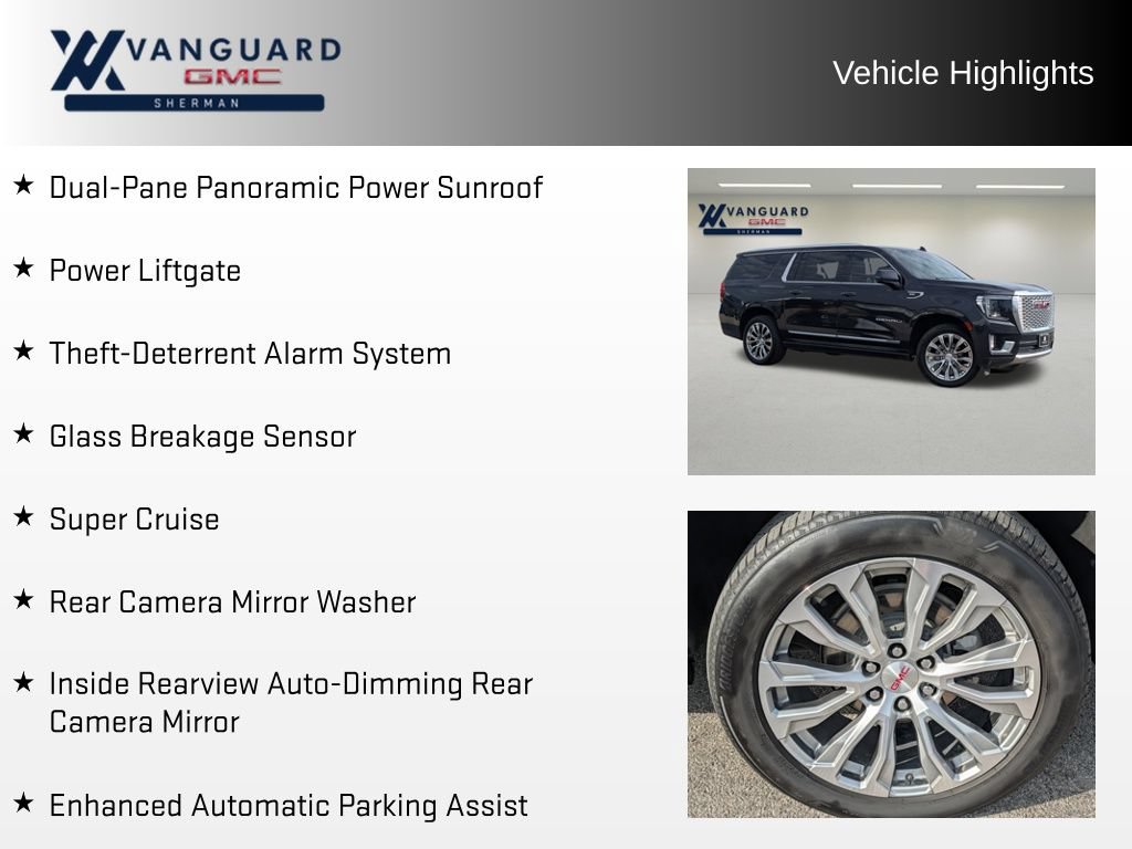 Used 2023 GMC Yukon XL Denali w/ Denali Reserve Package AWD/4WD image 16