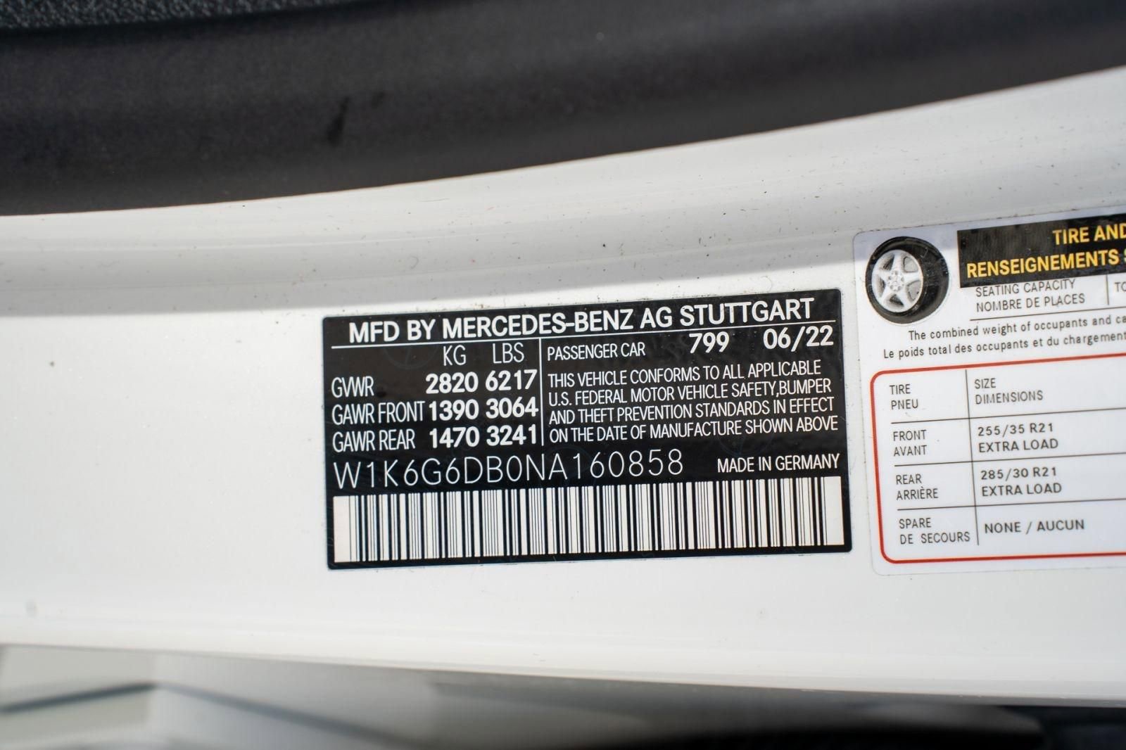 Used 2022 Mercedes-Benz S 500 S 500 w/ AMG Line Package image 37