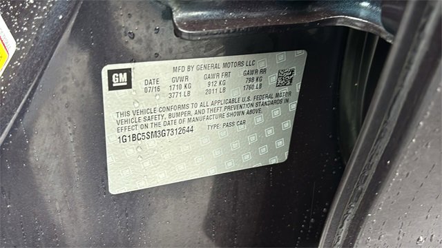 Used 2016 Chevrolet Cruze LS image 33