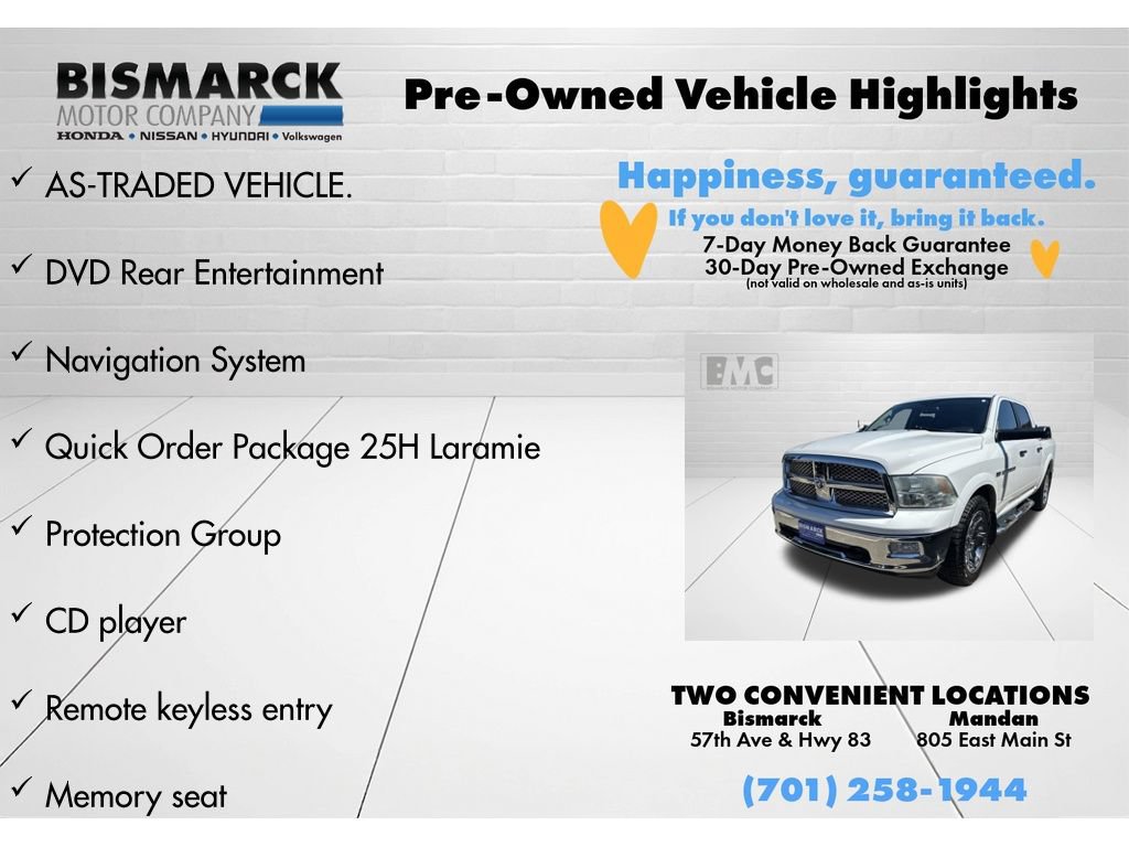 Used 2012 RAM 1500 Laramie w/ Protection Group AWD/4WD image 5