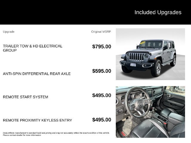 Used 2018 Jeep Wrangler Unlimited Sahara AWD/4WD image 11