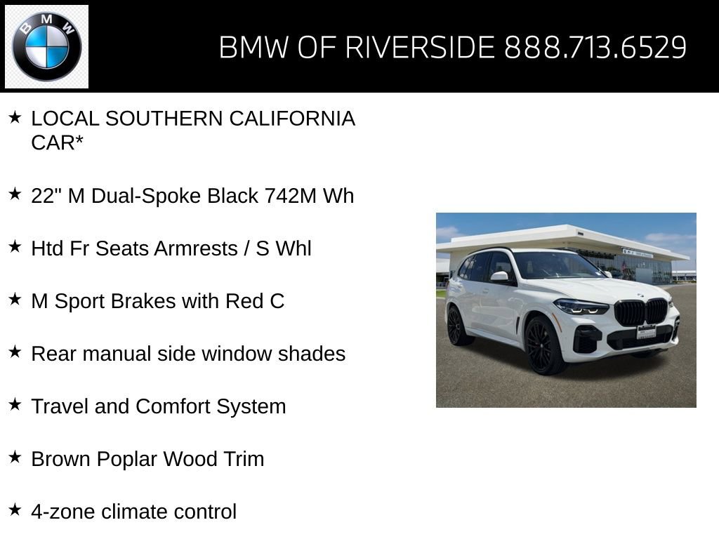 Certified 2022 BMW X5 xDrive40i w/ M Sport Package image 15