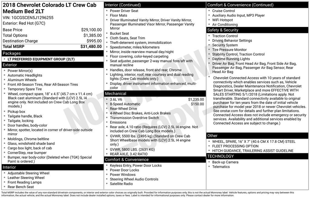 Used 2018 Chevrolet Colorado LT image 29