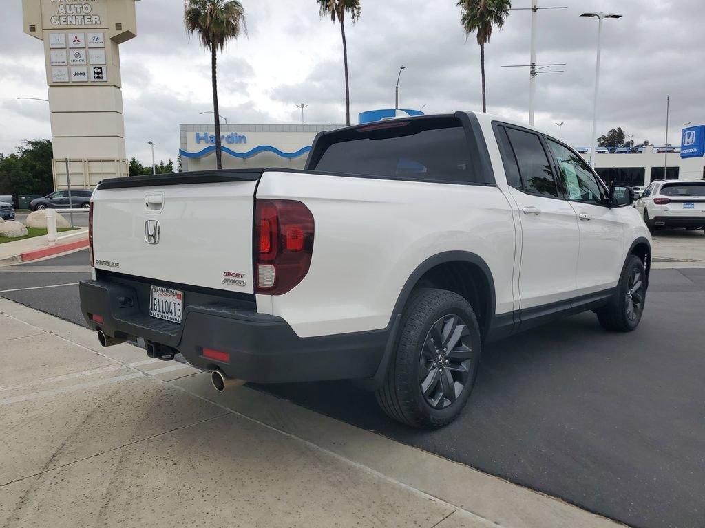 Certified 2023 Honda Ridgeline Sport image 5