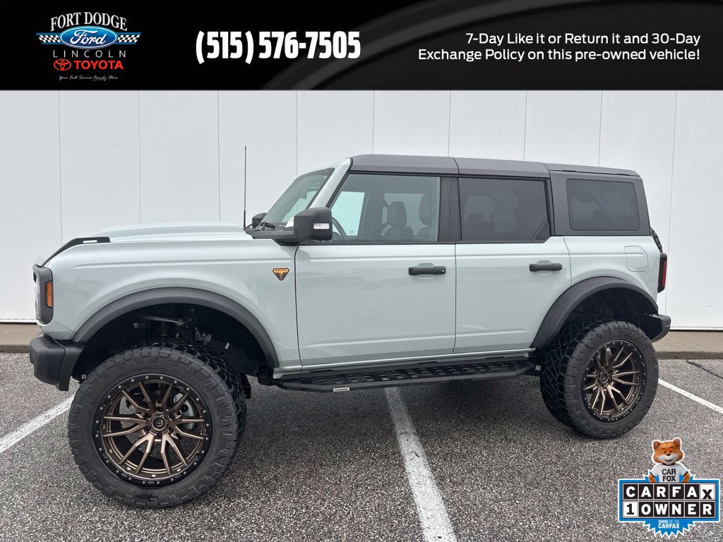 Certified 2023 Ford Bronco Badlands w/ Sasquatch Package AWD/4WD image 1