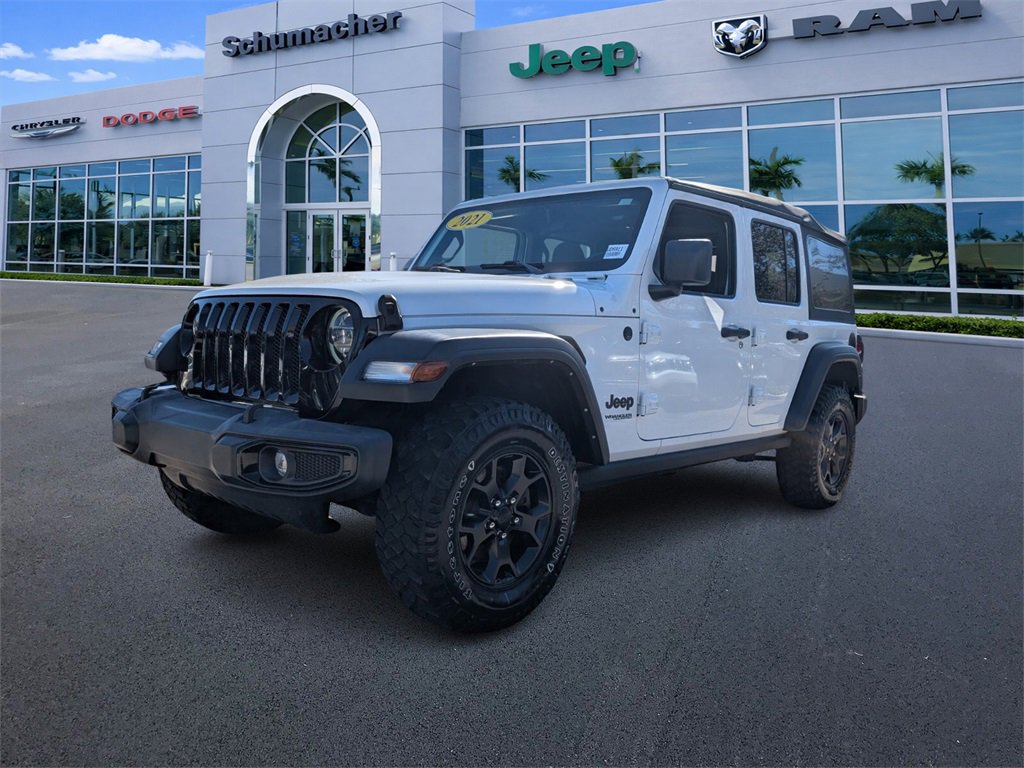 Certified 2021 Jeep Wrangler Unlimited Sport image 3
