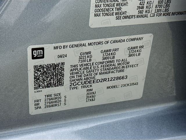 Used 2024 Chevrolet Silverado 1500 RST w/ Z71 Off-Road Package AWD/4WD image 33