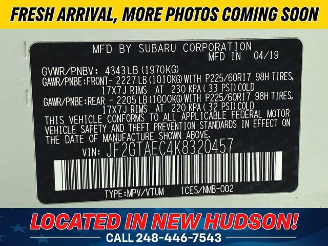 Used 2019 Subaru Crosstrek 2.0i Premium image 14