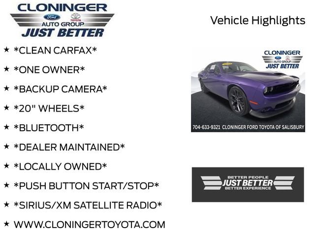 Used 2023 Dodge Challenger R/T w/ Plus Package RWD image 3