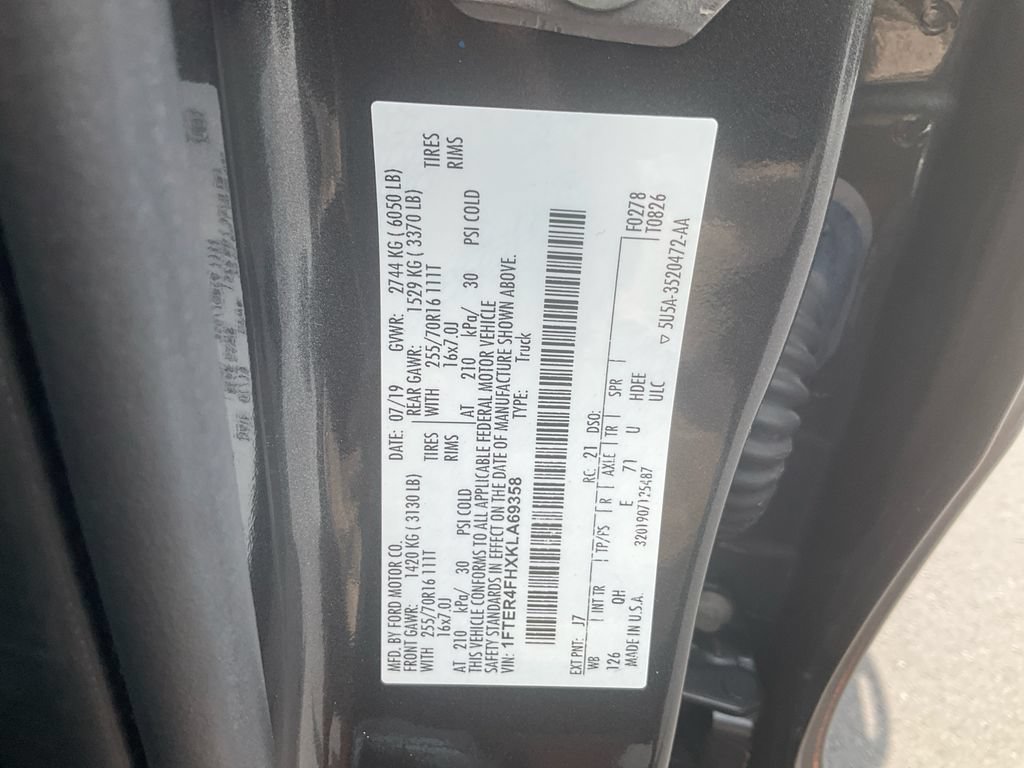 Certified 2019 Ford Ranger XL w/ Equipment Group 101A Mid AWD/4WD image 18