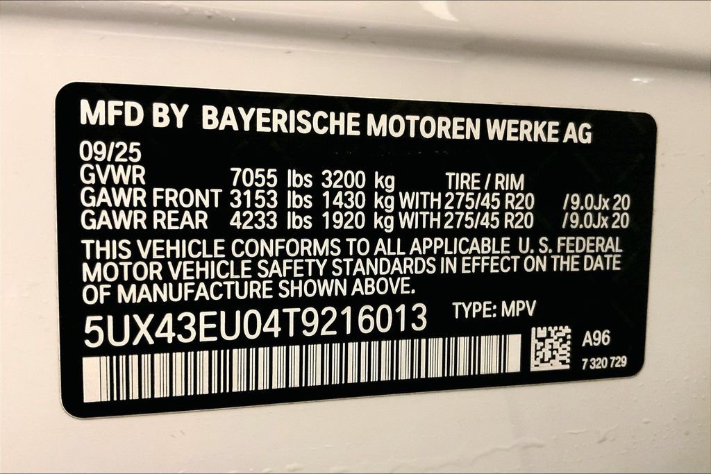 New 2026 BMW X5 xDrive50e w/ Climate Comfort Package image 10