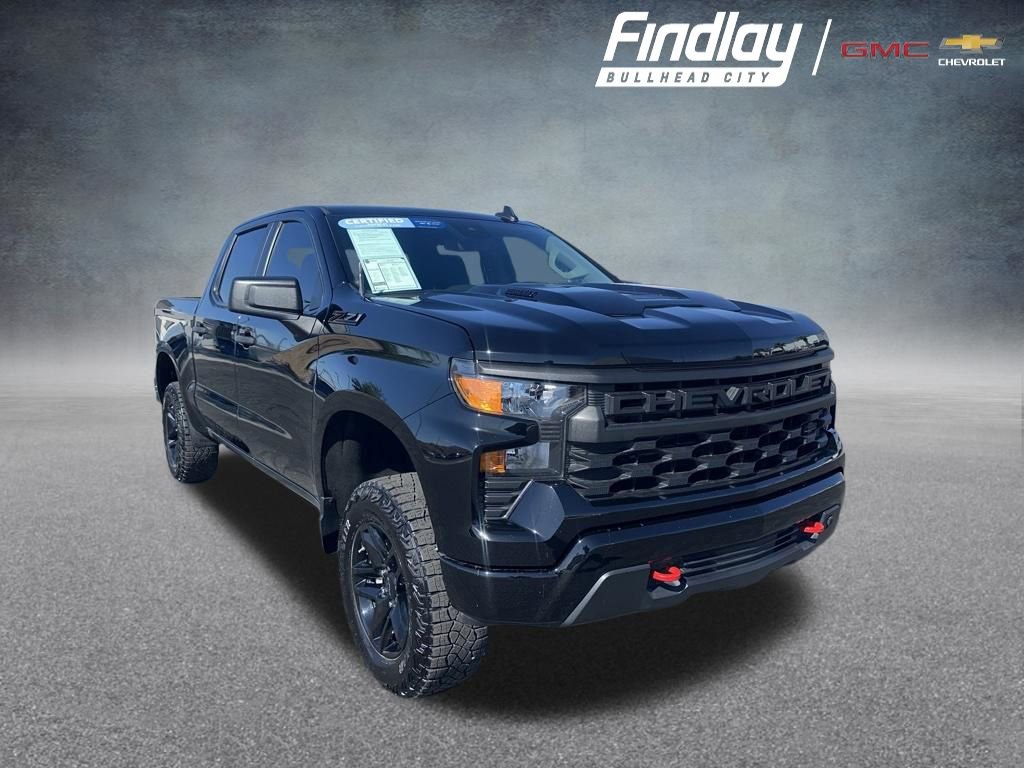 Used 2024 Chevrolet Silverado 1500 Custom Trail Boss w/ LPO, Dark Essentials Package