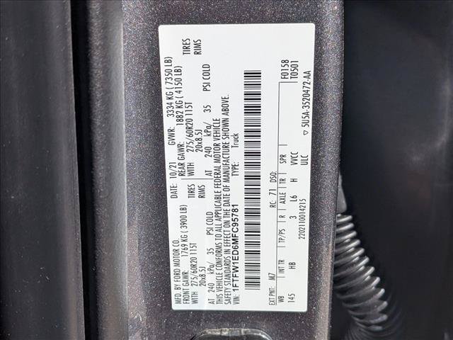 Used 2021 Ford F150 Lariat AWD/4WD image 18