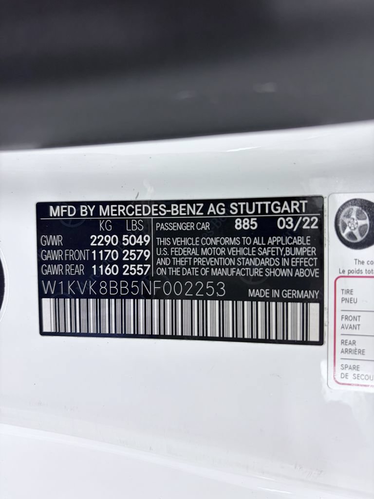 Certified 2022 Mercedes-Benz SL 63 AMG 4MATIC image 27