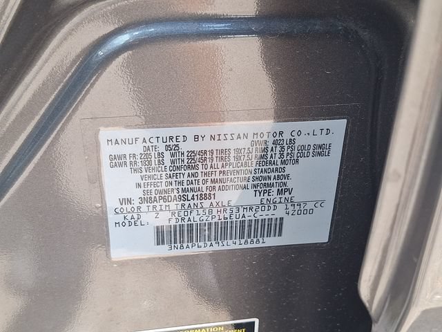 Certified 2025 Nissan Kicks SR FWD image 30