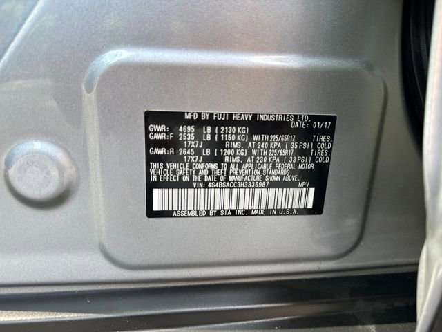 Used 2017 Subaru Outback 2.5i Premium w/ Popular Package #2 AWD/4WD image 27