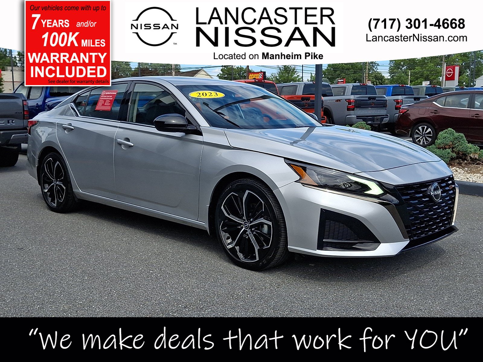 Certified 2023 Nissan Altima 2.5 SR w/ SR Premium Package
