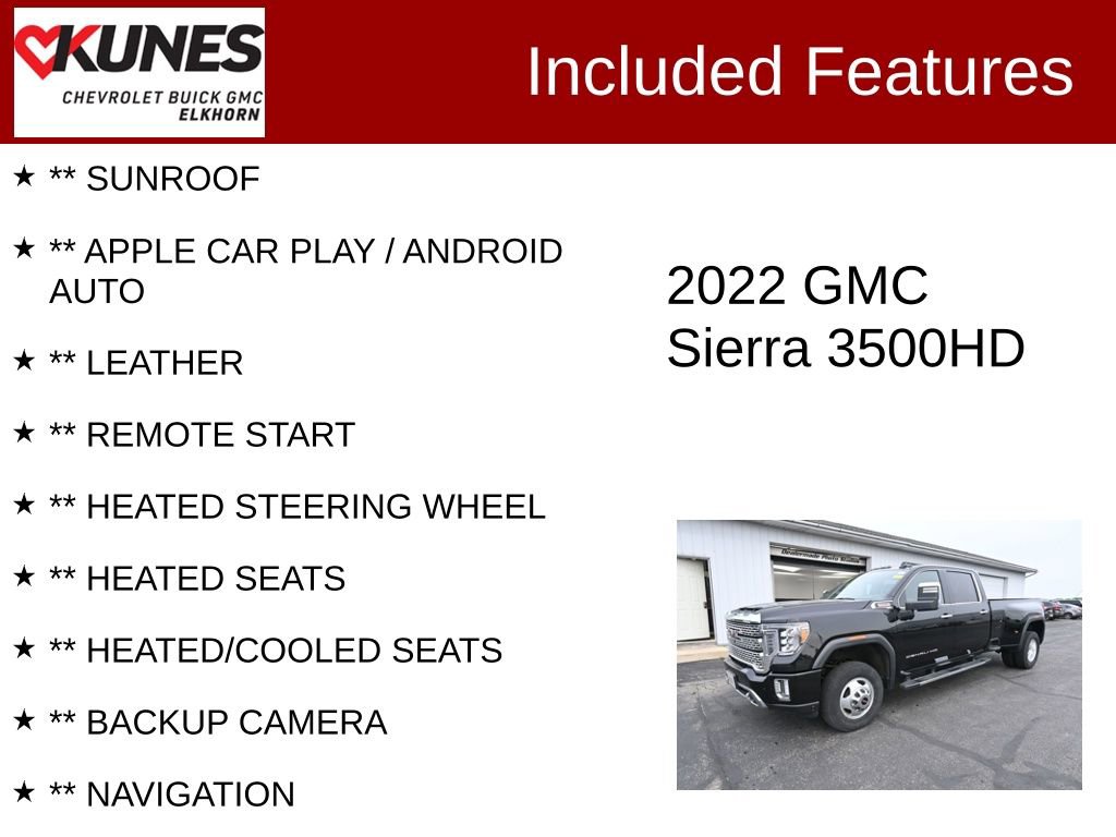 Used 2022 GMC Sierra 3500 Denali w/ Denali Ultimate Package AWD/4WD video 2