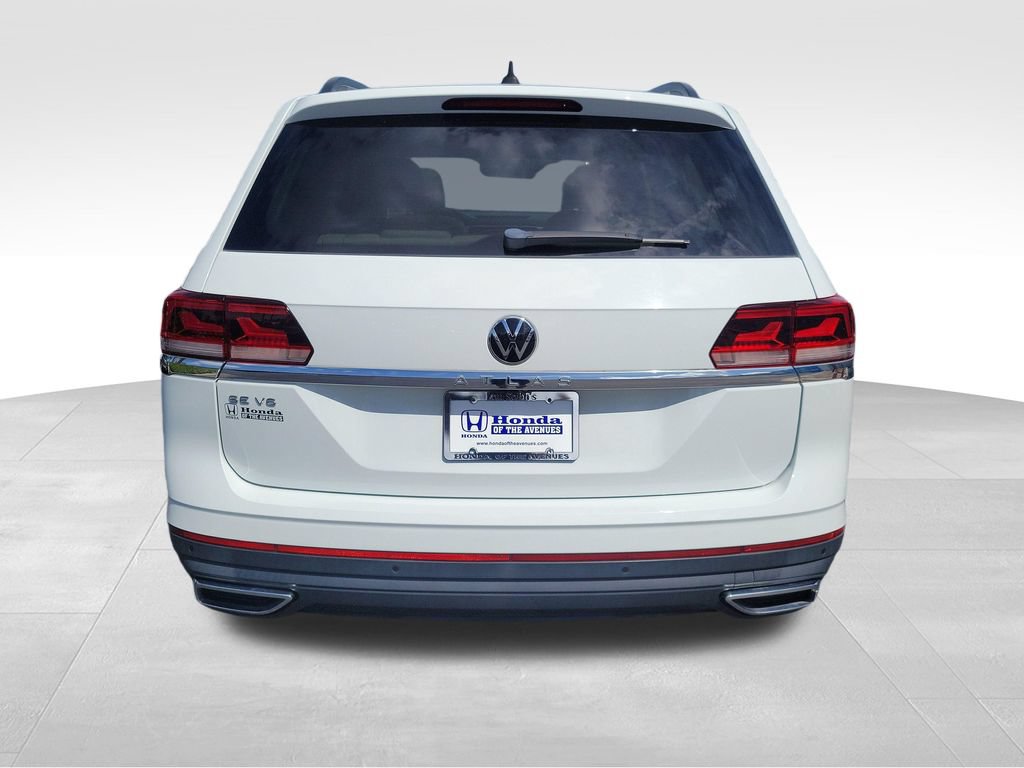 Used 2022 Volkswagen Atlas SE w/ Panoramic Sunroof Package FWD image 8