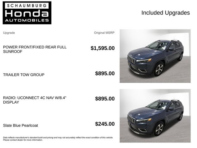 Used 2020 Jeep Cherokee Limited w/ Trailer Tow Group AWD/4WD image 4