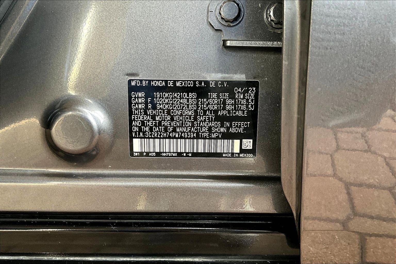 Used 2023 Honda HR-V EX-L image 19