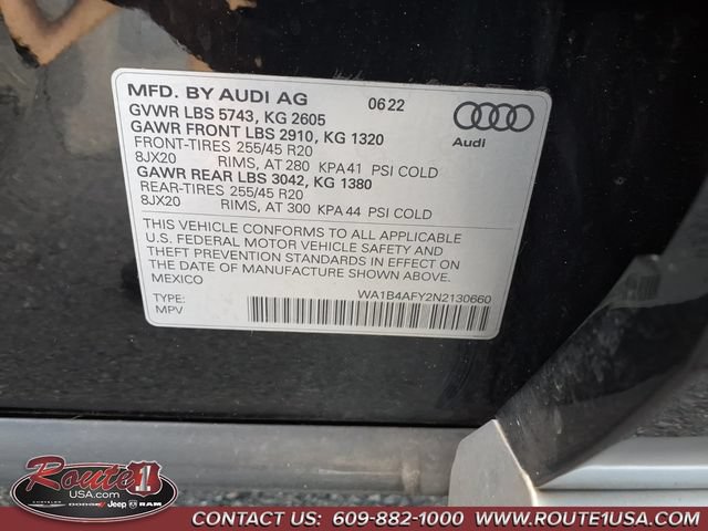 Used 2022 Audi SQ5 Premium Plus AWD/4WD image 38
