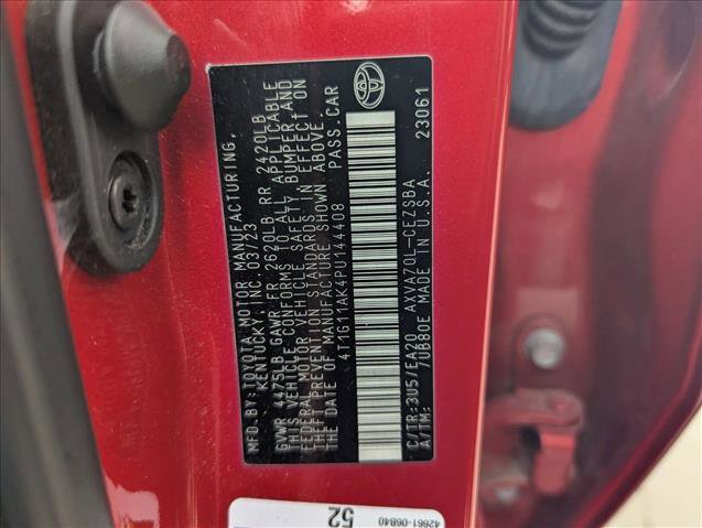 Used 2023 Toyota Camry SE FWD image 16
