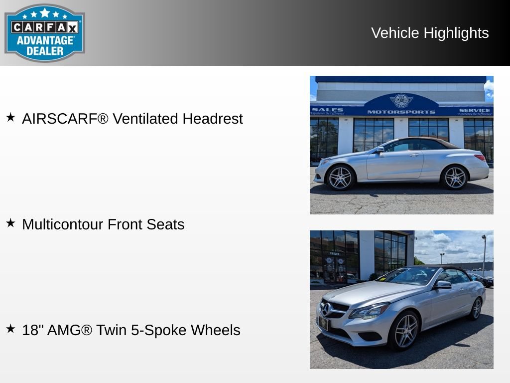 Used 2014 Mercedes-Benz E 350 Cabriolet image 8
