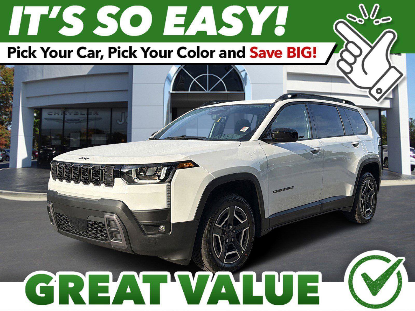 New 2026 Jeep Cherokee Laredo AWD/4WD image 1