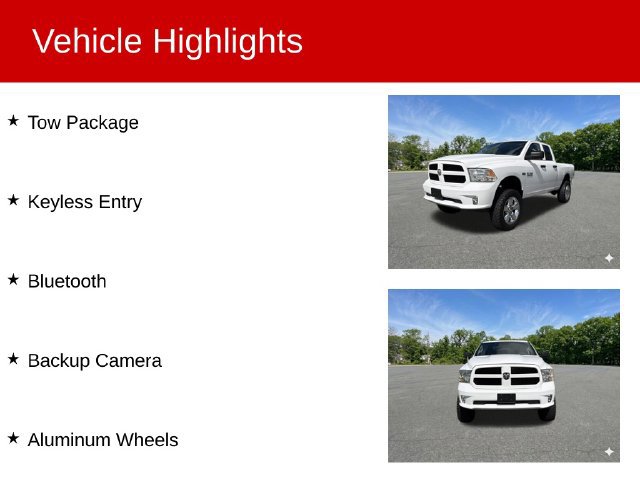 Used 2018 RAM 1500 Express w/ Express Value Package AWD/4WD image 2