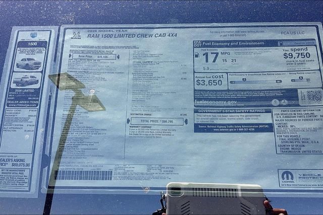 New 2026 RAM 1500 Limited image 16