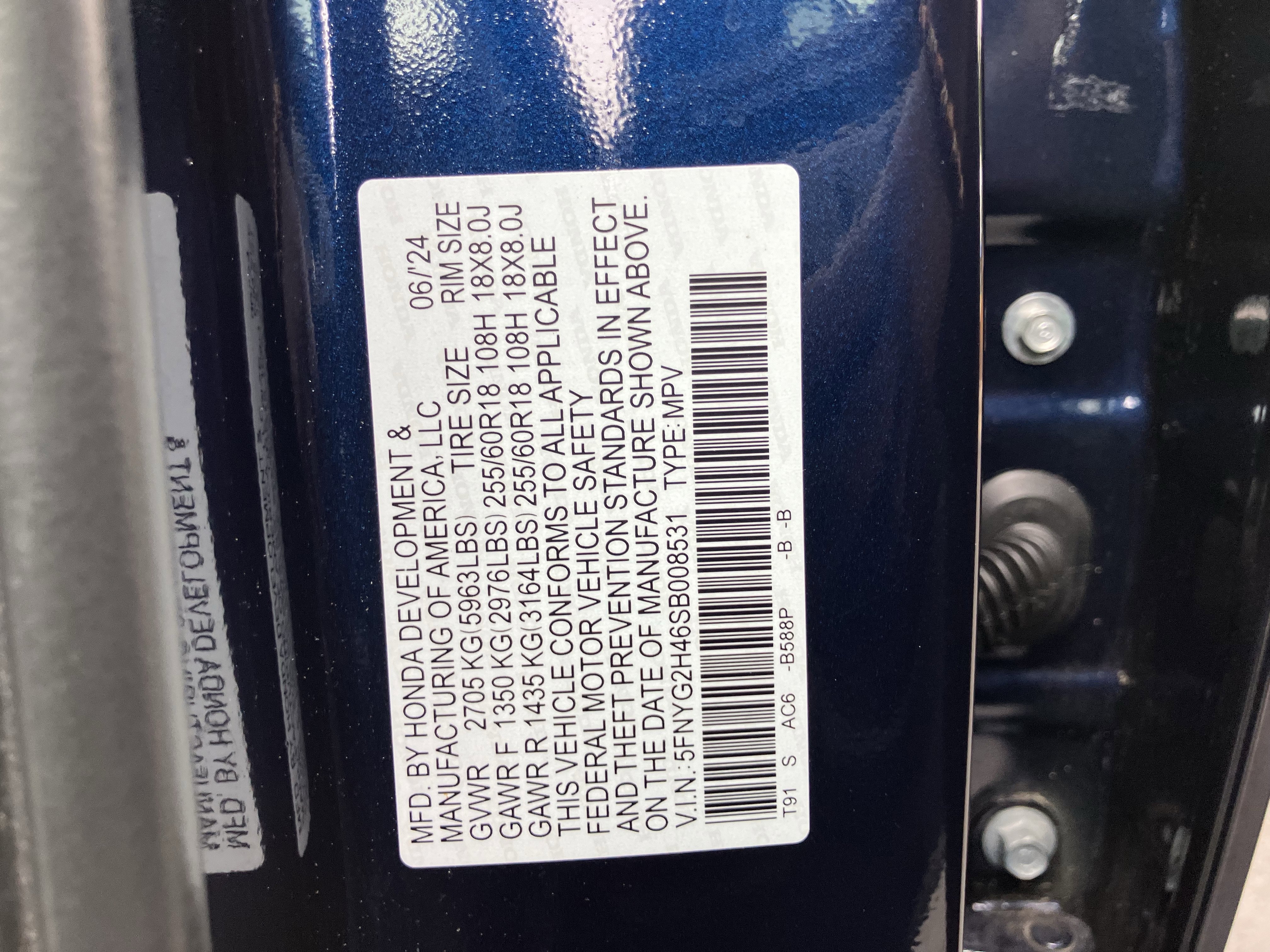 Certified 2025 Honda Pilot EX-L image 37
