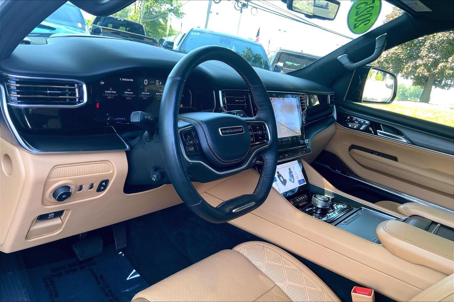 Certified 2025 Jeep Grand Wagoneer Series III w/ Rear Seat Video Group 1 AWD/4WD image 12