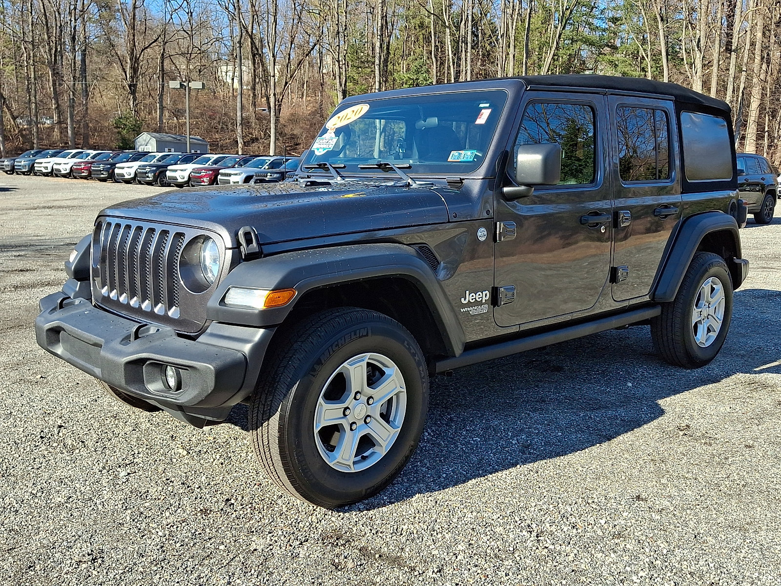 Certified 2020 Jeep Wrangler Unlimited Sport S image 3