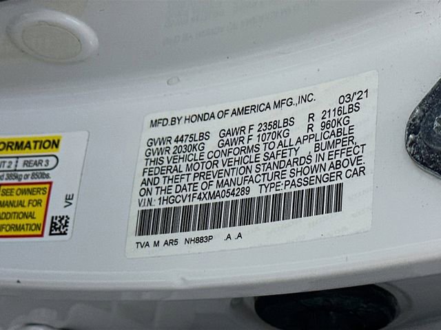 Used 2021 Honda Accord Sport Special Edition image 30