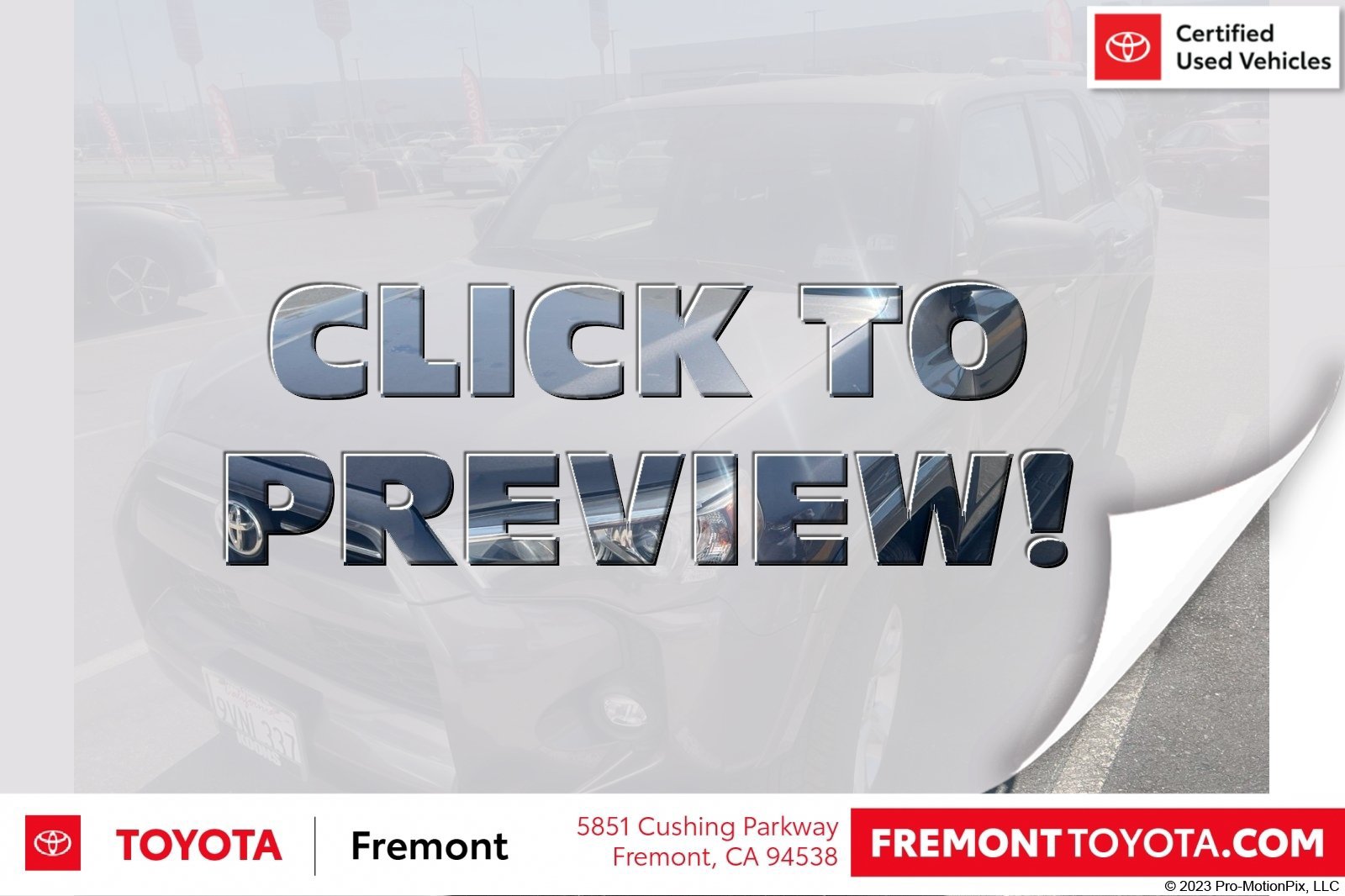 Certified 2022 Toyota 4Runner SR5