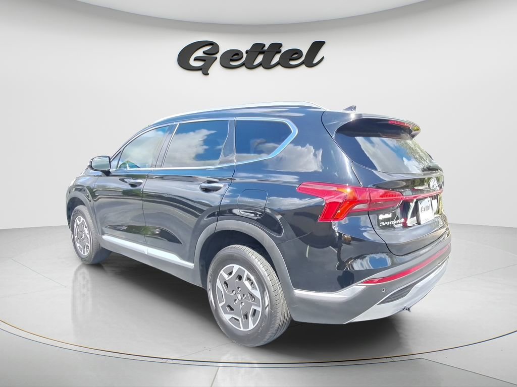 Used 2021 Hyundai Santa Fe Blue w/ Cargo Package image 4